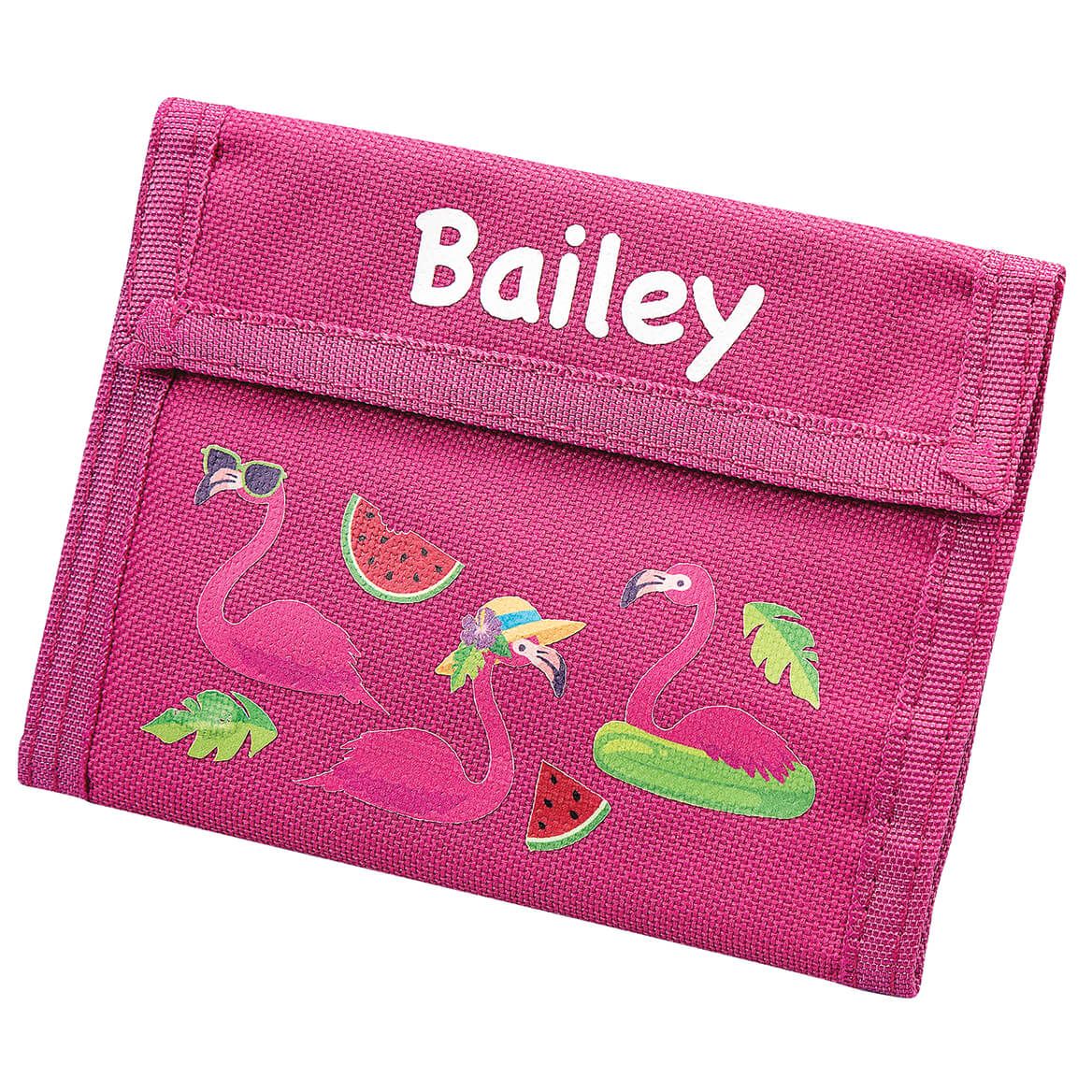 Personalized Children's Flamingo Wallet + '-' + 373906