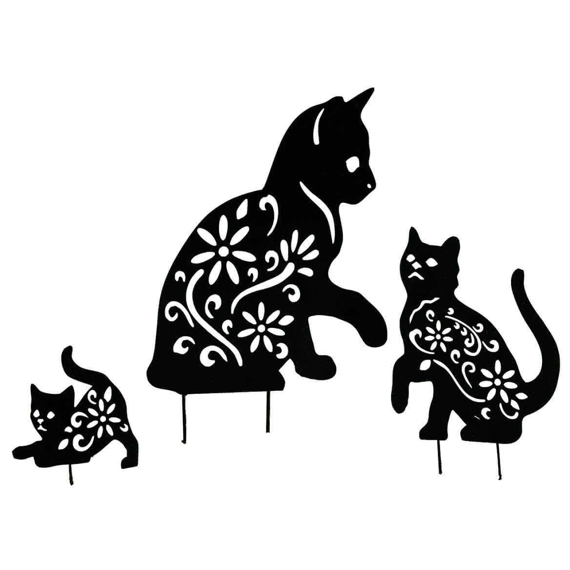 Black Cat Silhouette Stakes by Fox River™ Creations, Set of 3 + '-' + 373925