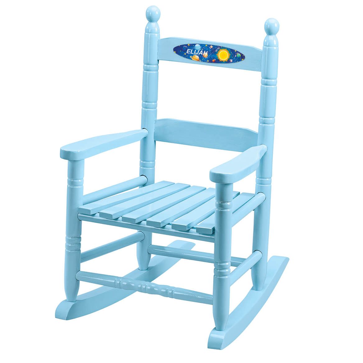 Personalized Space-Themed Children's Rocking Chair + '-' + 373932