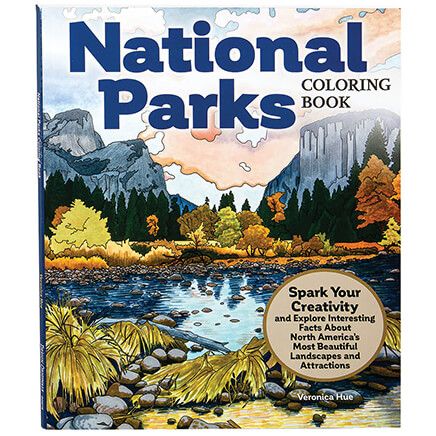 National Parks Coloring Book-373965