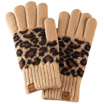 Britt's Knits® Snow Leopard Gloves-373980