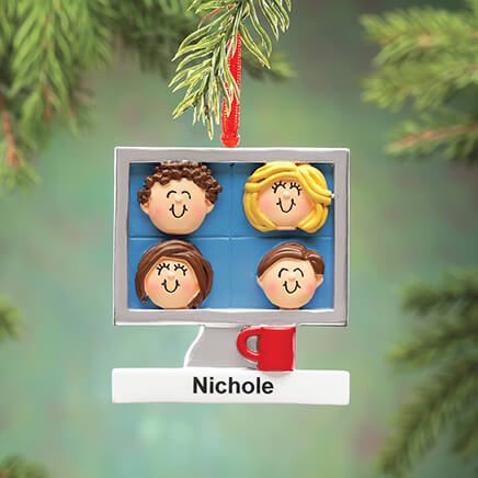 Personalized Work from Home Ornament-373983