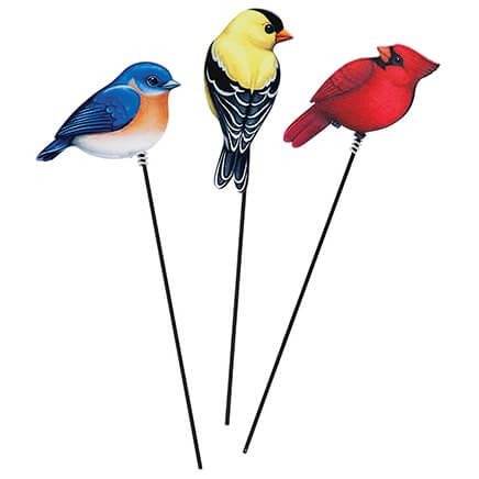 Metal Bird Stakes by Fox River™ Creations, Set of 3-374083