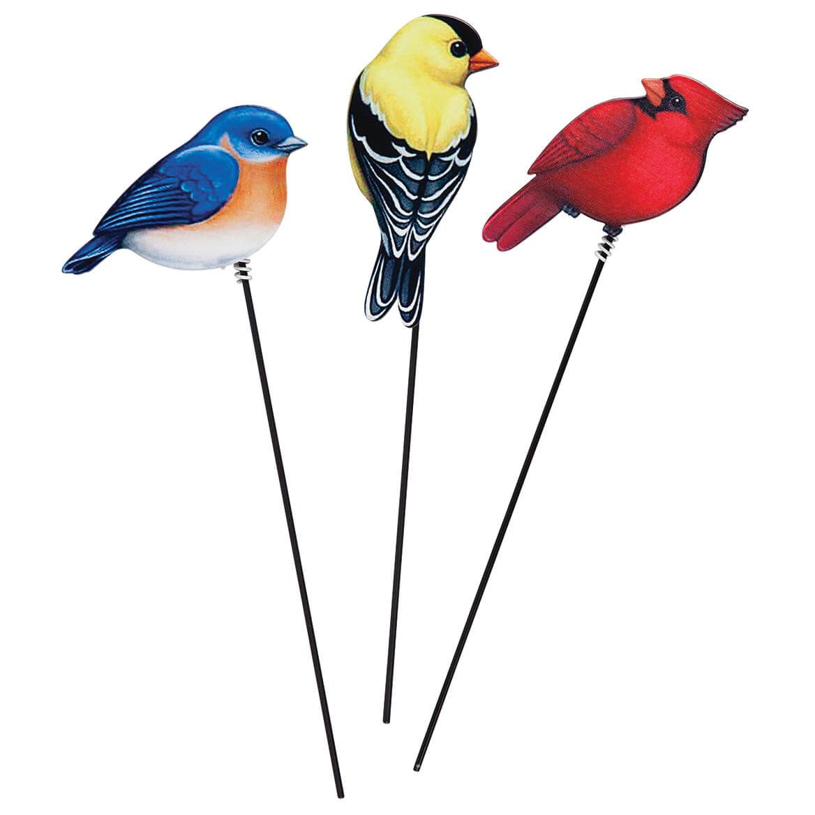Metal Bird Stakes by Fox River™ Creations, Set of 3 + '-' + 374083