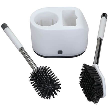 Soft Head Bathroom Brush Set-374184