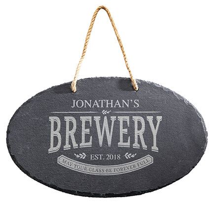Personalized Brewery Slate Plaque-374210