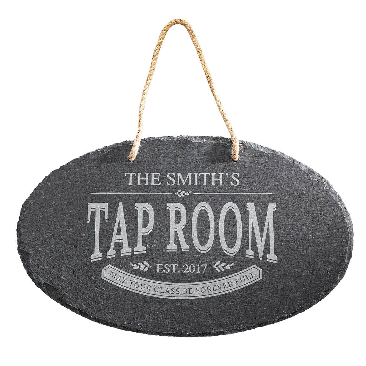 Personalized Tap Room Slate Plaque + '-' + 374211