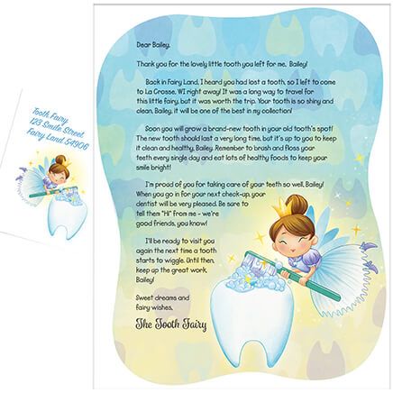 Personalized Tooth Fairy Letter-374282