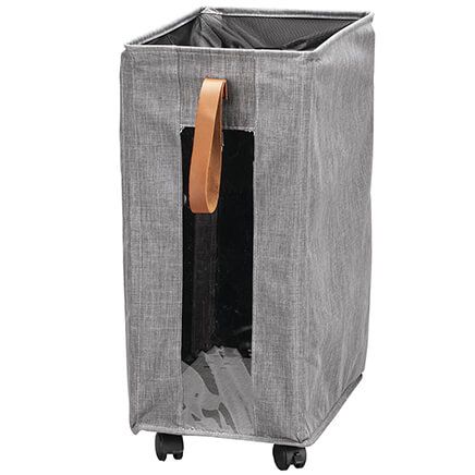 Rolling Laundry Storage Basket by OakRidge™-374296
