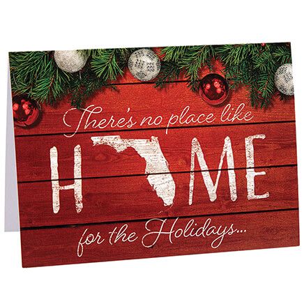 Personalized Home State Christmas Cards, Set of 20-374312