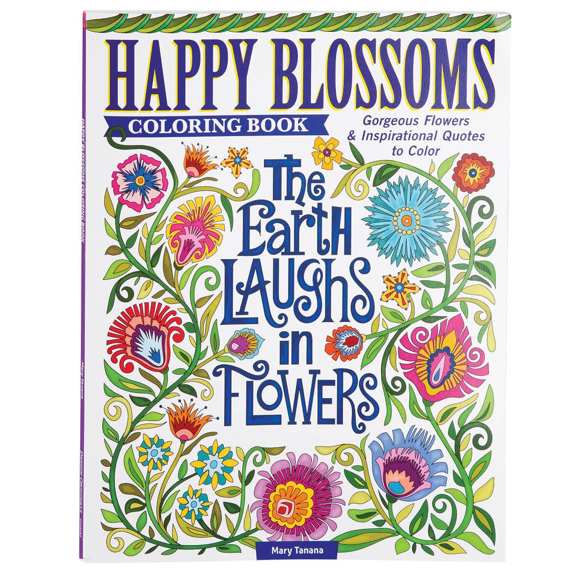 Happy Blossoms Coloring Book + '-' + 374313