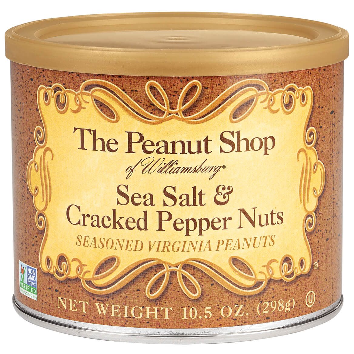 The Peanut Shop Sea Salt & Cracked Pepper Peanuts + '-' + 374328