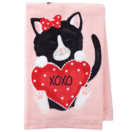 Kitty XOXO Hanging Towel-374372