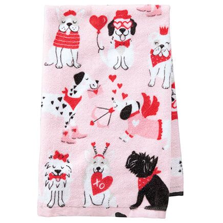 Puppy Love Hanging Towel-374373