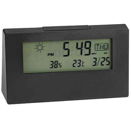 Digital Indoor Weather Station Clock-374385