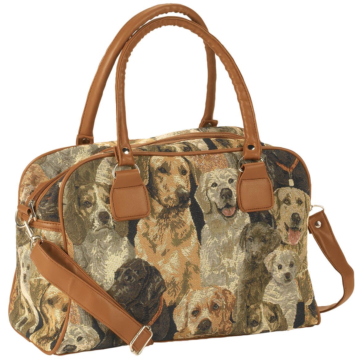 Animal Tapestry Barrel Handbag + '-' + 374399