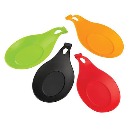 Silicone Spoon Rests by Chef's Pride, Set of 4-374490