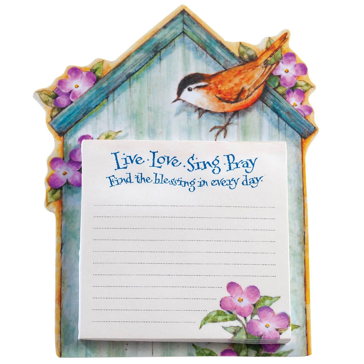 Birdhouse Memo Pad with Magnet + '-' + 374507