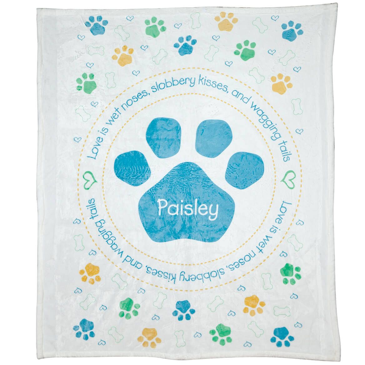 Personalized Dog Lover Blanket + '-' + 374518