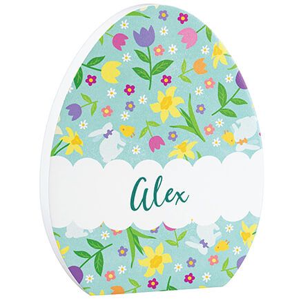 Personalized Floral Easter Egg by Holiday Peak™-374548