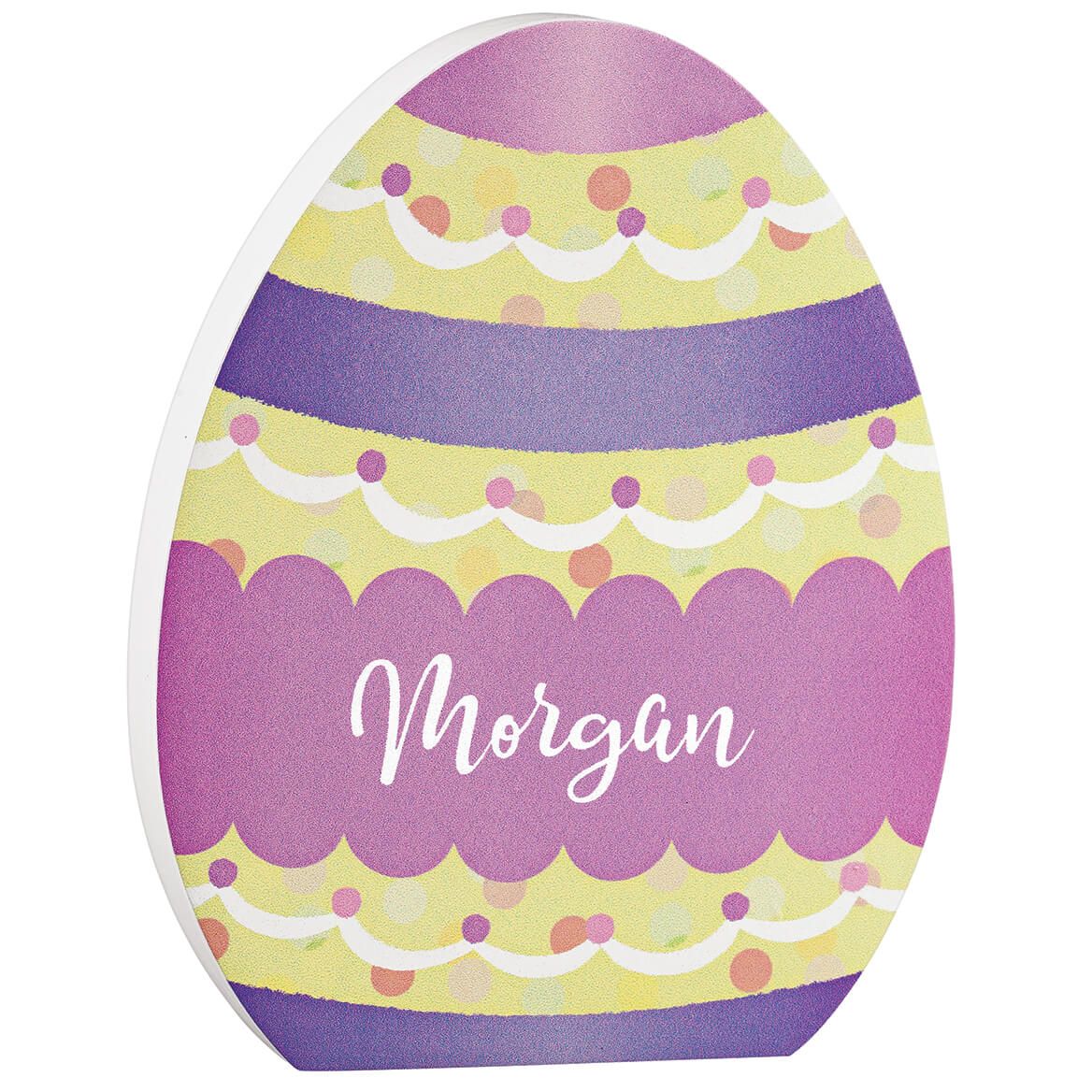 Personalized Easter Egg Table Sitter by Holiday Peak™ + '-' + 374549