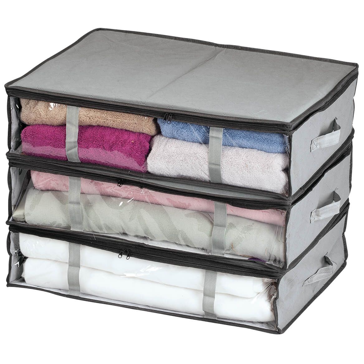 Quilted Underbed Storage Organizers - Miles Kimball