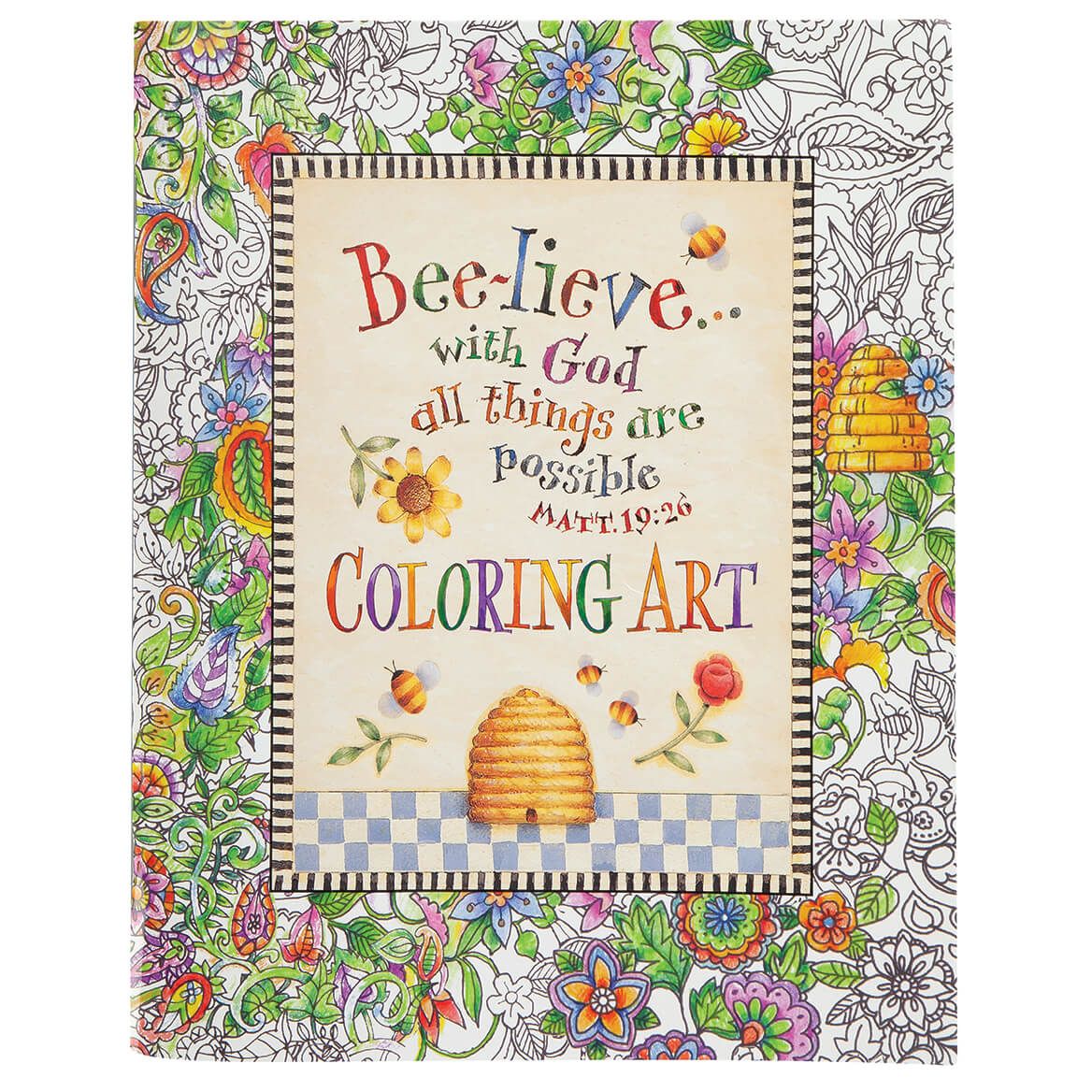 Bee-lieve Coloring Art Book + '-' + 374581