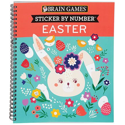 Brain Games® Sticker-By-Number™ Easter Book-374638
