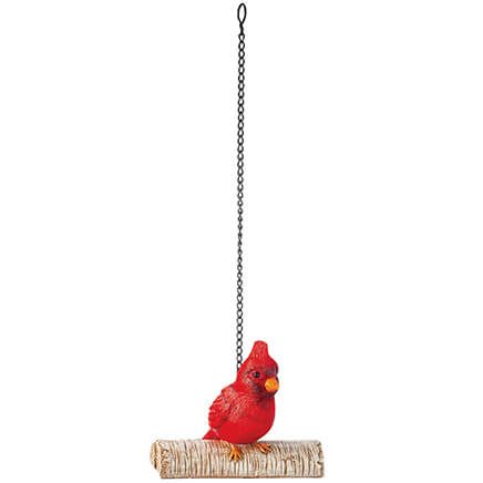 Resin Cardinal on Swing by Fox River™ Creations-374863