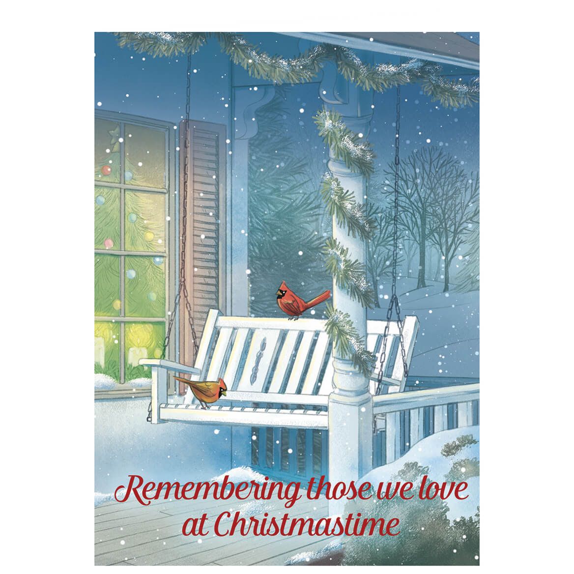 Personalized Remembering Those We Love Christmas Cards, Set of 20 + '-' + 374968