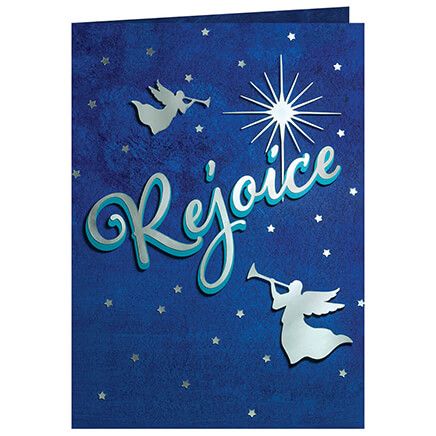 Personalized Nativity Scene Pop-Up Christmas Cards, Set of 20-374975