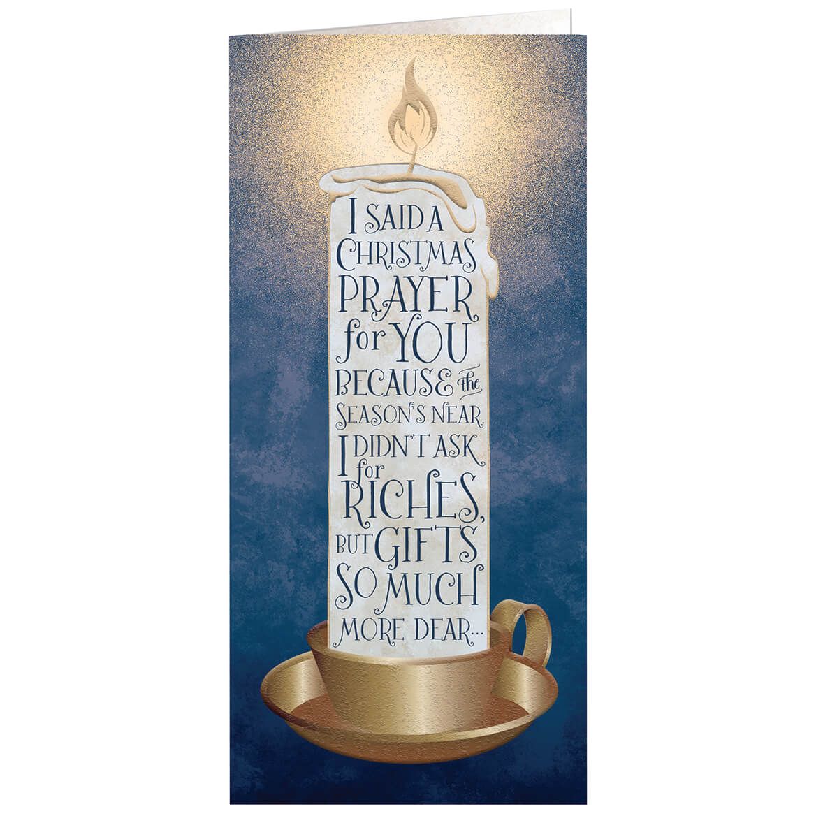 Personalized Candle Light Prayer Christmas Cards, Set of 20 + '-' + 374978