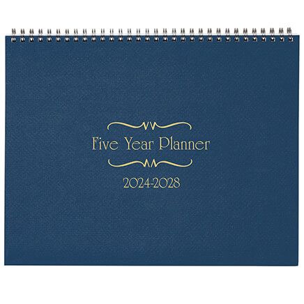 5 Year Calendar Diary 2024 - 2028-375001