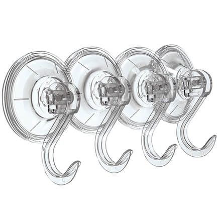 Suction Cup Hooks, Set of 4-375542