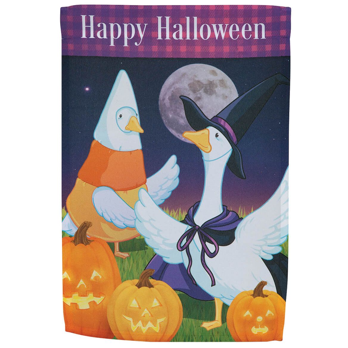 Happy Halloween Goose Garden Flag + '-' + 375586