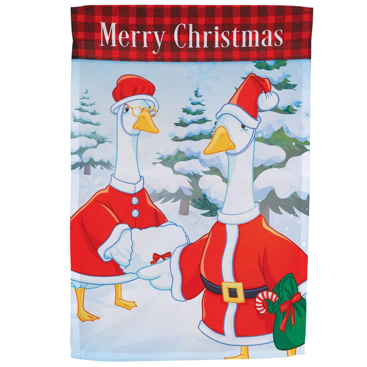 Merry Christmas Goose Garden Flag + '-' + 375588