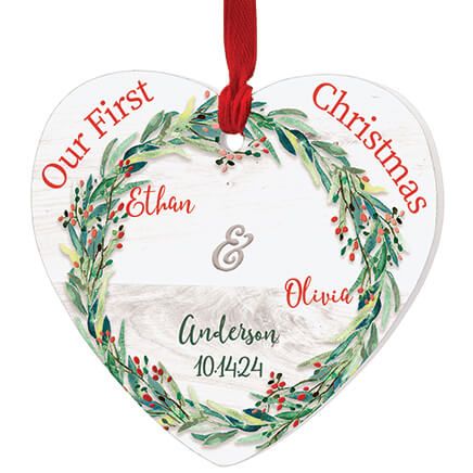 Personalized Our First Christmas Ornament-375725