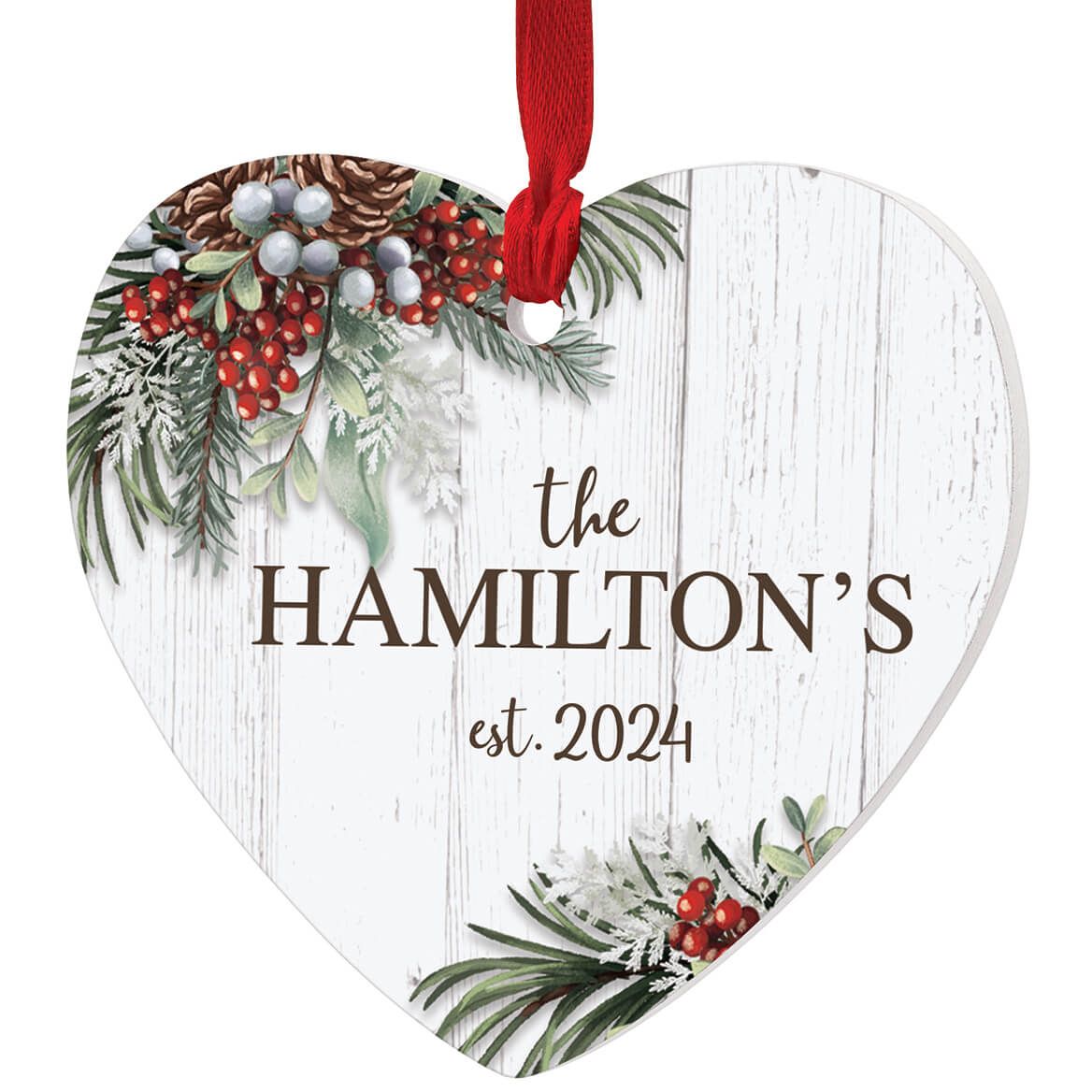 Personalized Established Ornament - Family Ornaments - Miles Kimball
