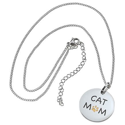 Personalized Cat Mom Necklace-375738