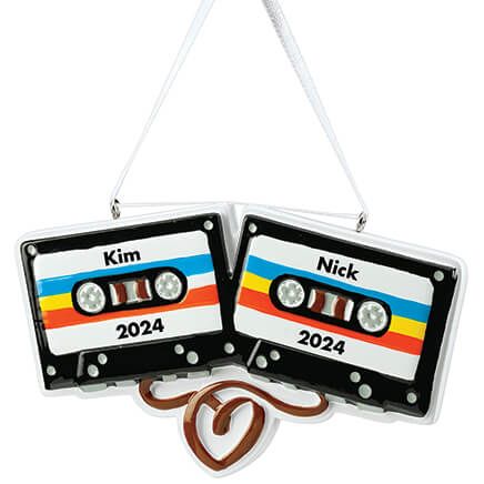 Personalized Retro Cassette Tapes Ornament-375758