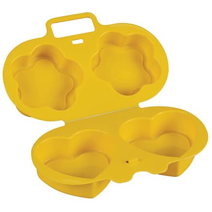 Heart and Flower Microwave Egg Poacher-375795