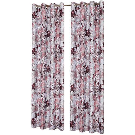 Tranquil Printed Blackout Curtain Panel-375810