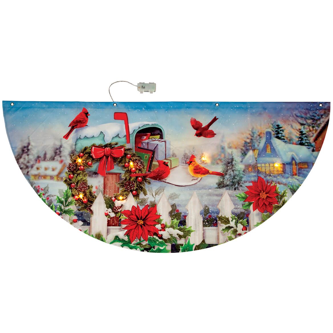 Lighted Cardinals Bunting By Fox River™ Creations + '-' + 375834