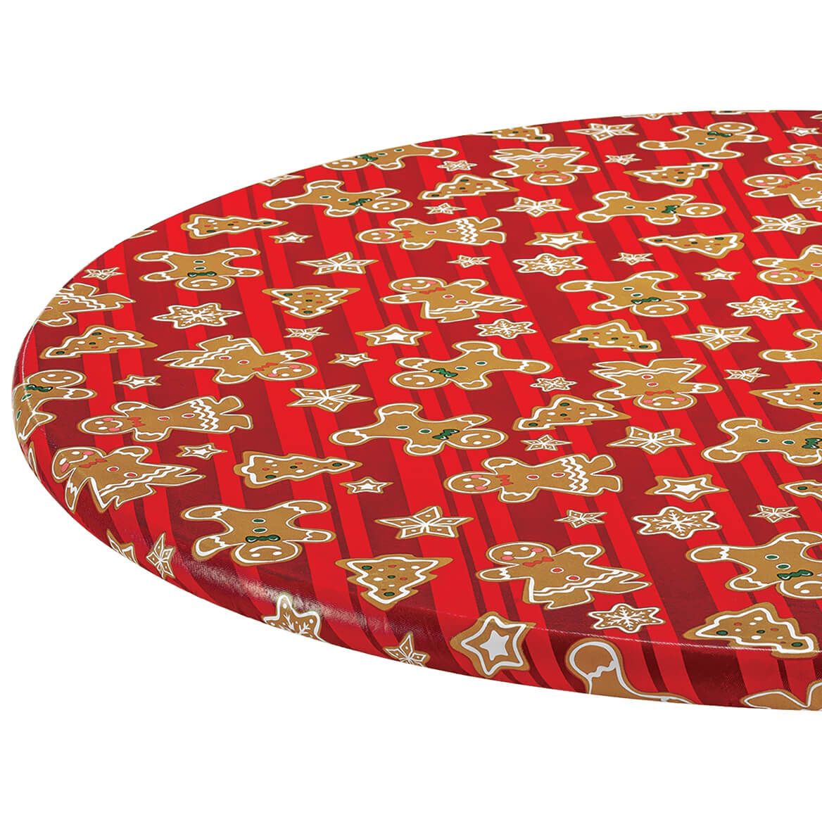Gingerbread Fun Elasticized Table Cover By Chef's Pride™ + '-' + 375931