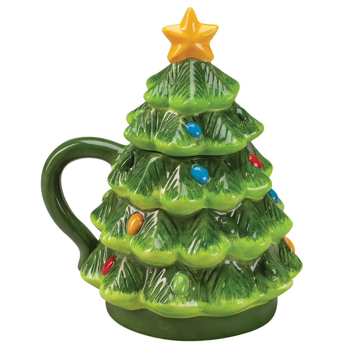 Ceramic Covered Christmas Tree Mug + '-' + 375936