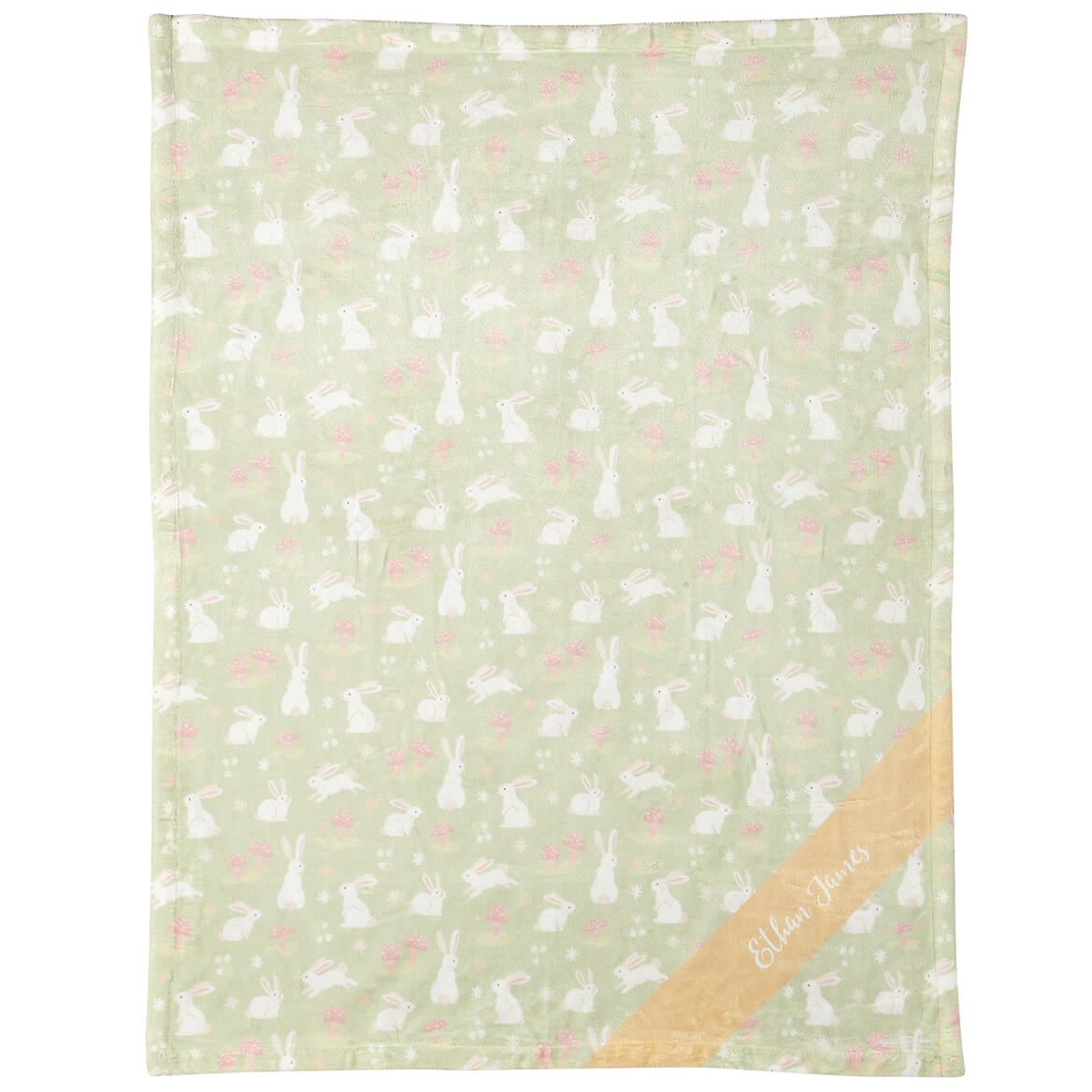 Personalized Bunnies Children's Blanket + '-' + 376357