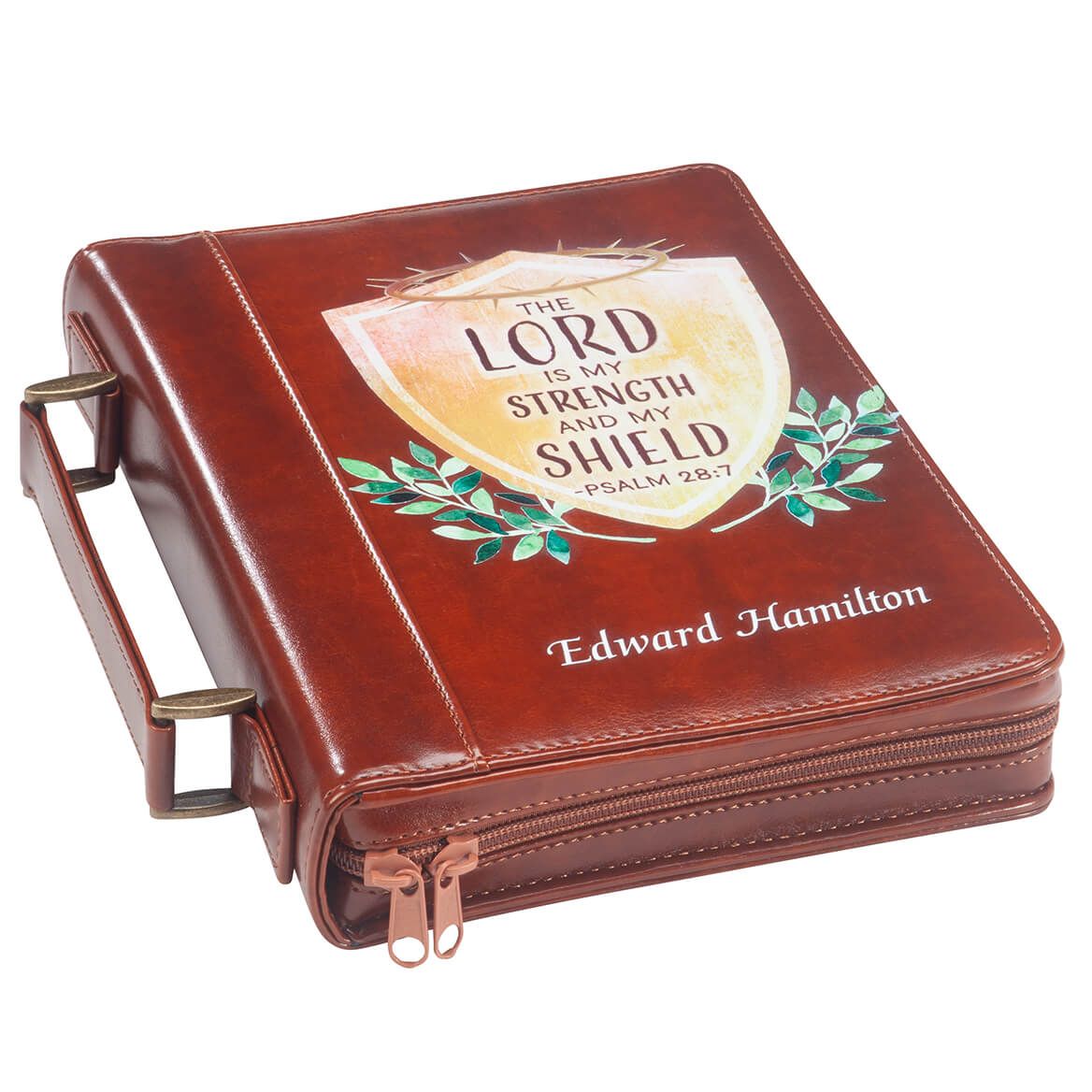 Personalized The Lord Is My Shield Bible Cover + '-' + 376443