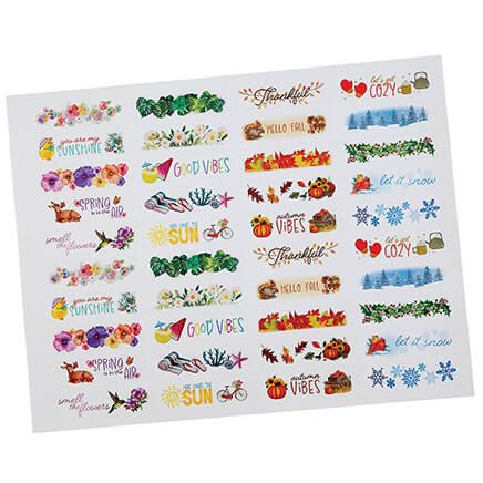 Seasonal Stickers, Set of 200-376464