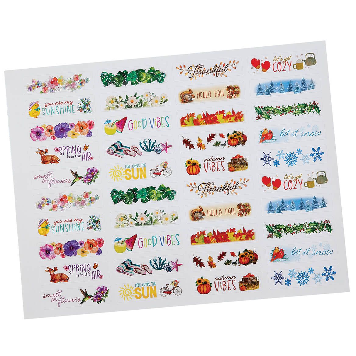 Seasonal Stickers, Set of 200 + '-' + 376464