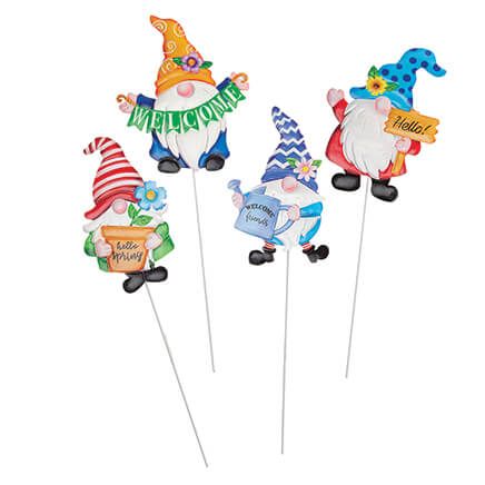 Spring Gnome Stakes by Fox River™ Creations, Set of 4-376484